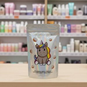 Полирующий скраб для тела unicorns approve "wild beach" с кокосом