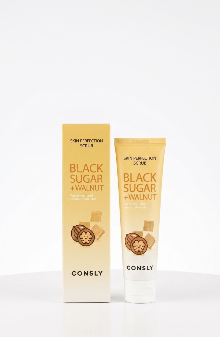 Скраб для лица consly с черным сахаром и грецким орехом (skin perfection scrub) Скраб для лица consly с черным сахаром и грецким орехом (skin perfection scrub)