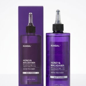 Смываемое средство для волос honey & macadamia (baby powder) от kundal