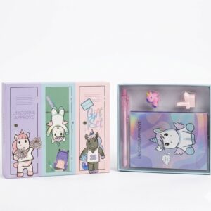 Подарочный канцелярский набор unicorns approve «back to school»